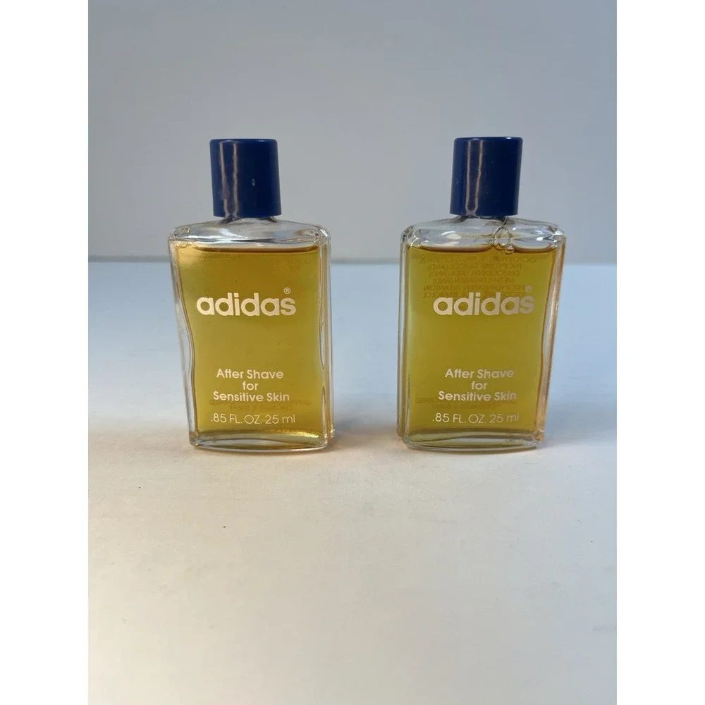Adidas After Shave For Sensitive Skin 8.5 Fl.‎ Oz Splash Travel 2 Count